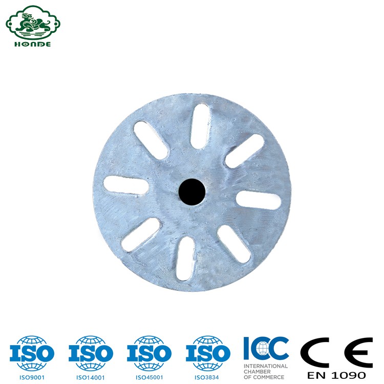 Screw Pile Round Flange Connector